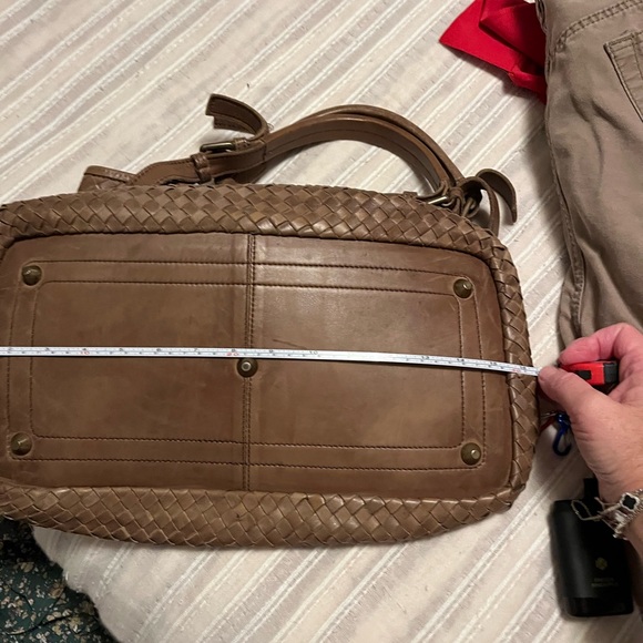 Valentina NWOT Woven Leather bag. There are no marks, stains or scratches - Picture 12 of 14